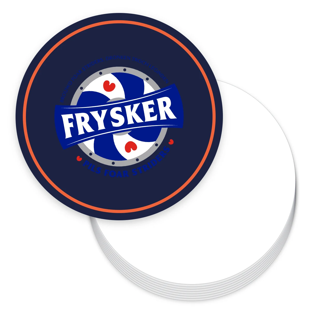 Frysker bierviltjes met logo
